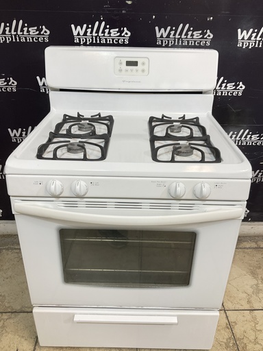 [103868] Frigidaire Used Natural Gas Stove 30inches (White) 
