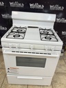 Frigidaire Used Natural Gas Stove 30inches (White) 