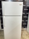 Frigidaire Used Refrigerator Top and Bottom 30x65 1/2” (White) 
