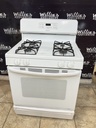 Hotpoint Used Natural Gas Stove 30inches (White) 