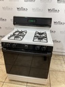 Ge Used Natural Gas Stove 30inches (White/Black) 