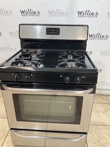 [103946] Frigidaire Used Natural Gas Stove 30inches (Stainless Steel) 
