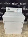 Whirlpool Used Electric Dryer 220volts (30 AMP) 29inches {no cord} (White) 