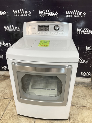 [103992] Lg Used Electric Dryer 220volts (30 AMP) 27inches {4 prong} (White) 