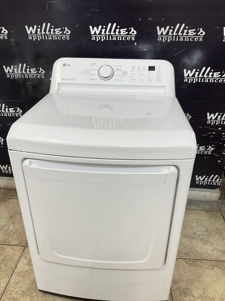 Lg Used Electric Dryer 220volts (30 AMP) 27inches {3 prong} (White) 