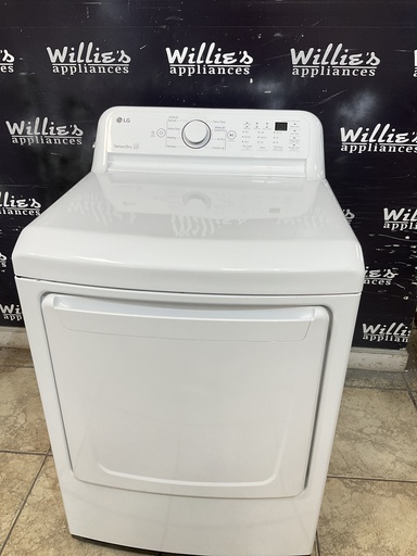 [103995] Lg Used Electric Dryer 220volts (30 AMP) 27inches {3 prong} (White) 