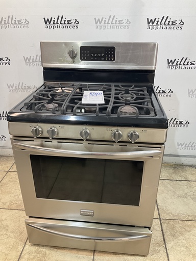 [103974] Frigidaire Used Natural Gas Stove 30inches (Stainless Steel) 