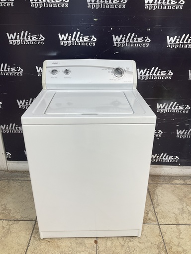 [104005] Kenmore Used Washer Top-load 27inches (White)
