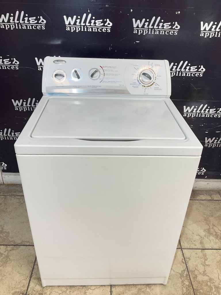 Whirlpool Used Washer top-load 27inches (White) 