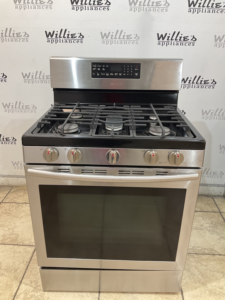 Samsung Used Natural Gas Stove 30inches (Stainless Steel) 