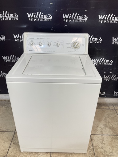 [104015] Kenmore Used Washer Top-load 27inches (White) 