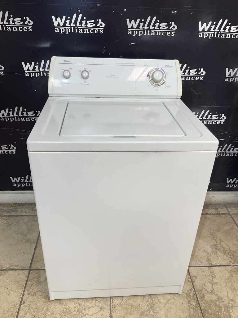 Whirlpool Used Washer Top-load 27inches (white) 