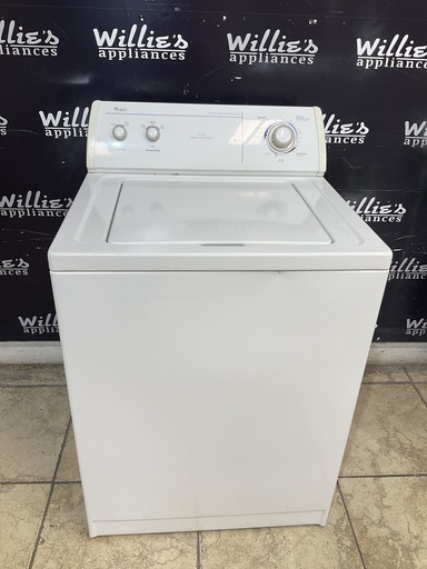 [104016] Whirlpool Used Washer Top-load 27inches (white) 
