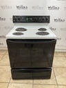 Ge Used Electric Stove 220volts (40/50 AMP) 30inches {4 prong} (White/Black)