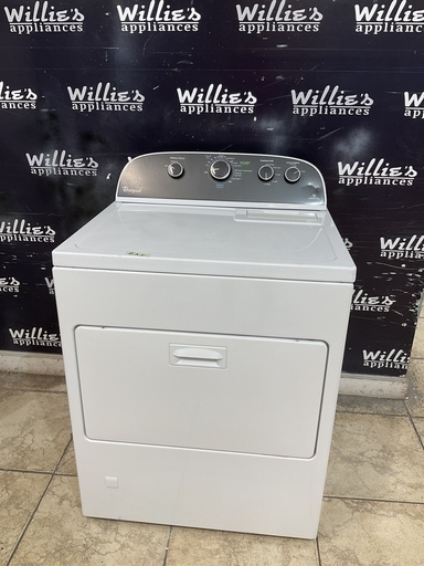 [104030] Whirlpool Used Natural Gas Dryer 29inches (White) 