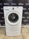 Whirlpool Used Washer front-load 27inches (White) 