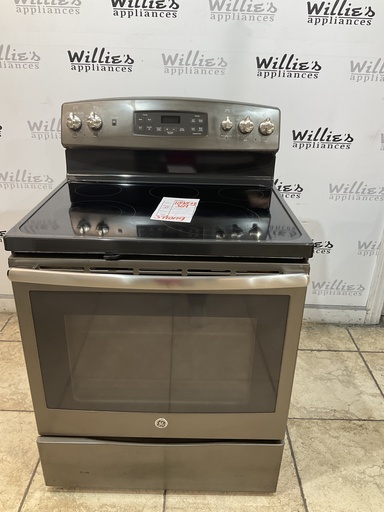 [104054] Ge Used Electric Stove 220volts (40/50 AMP) 30inches {3 prong} 