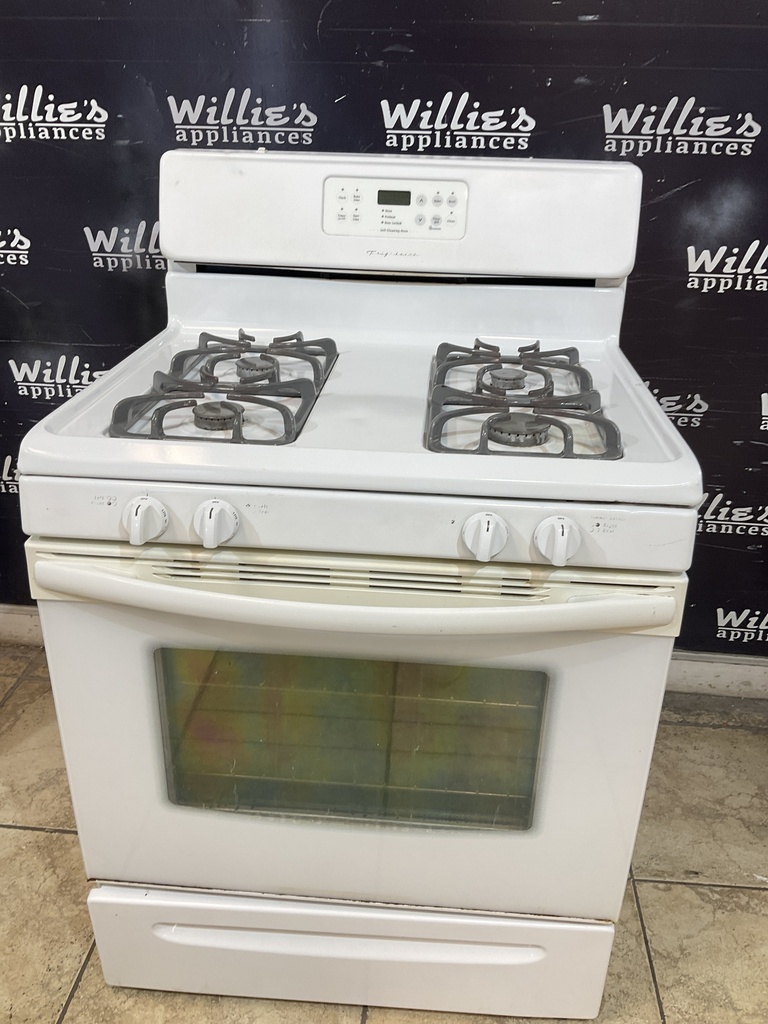 Frigidaire Used Natural Gas Stove 30inches (White) 