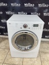 Lg Used Electric Dryer 220volts (30 AMP) 27inches {no cord} (White) 