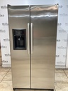 Ge Used Refrigerator Side by side 36x69 1/2” (Stainless steel) 