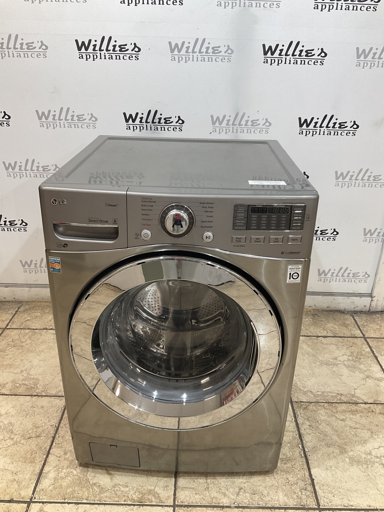 Lg Used Washer front-load 27inches (Grey) 