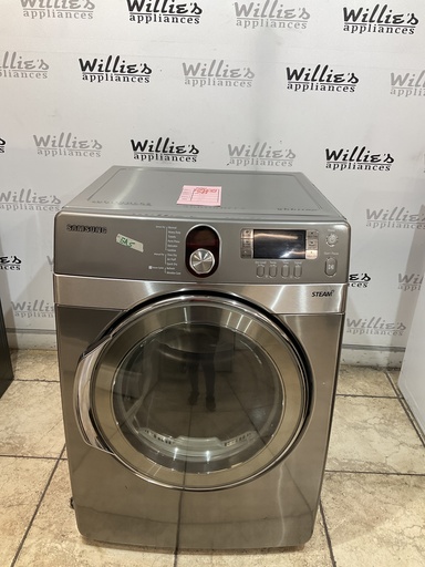 [104108] Samsung Used Natural Gas Dryer 27 inches (Grey) 