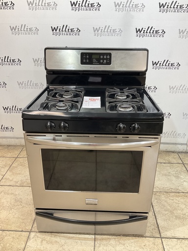 [104107] Frigidaire Used Natural Gas Stove 30inches (stainless steel) 