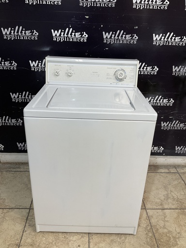 [104135] Kenmore Used Washer Top-load 27inches (White)
