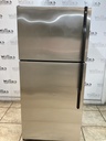 Ge Used Refrigerator Top and Bottom 30x66 1/2” (Stainless Steel) 