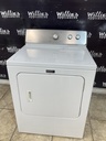 Maytag Used Electric Dryer 220volts (30 AMP) 29inches {3 prong} (White) 