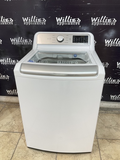 [104173] Lg Used Washer top-load 27inches (White) 