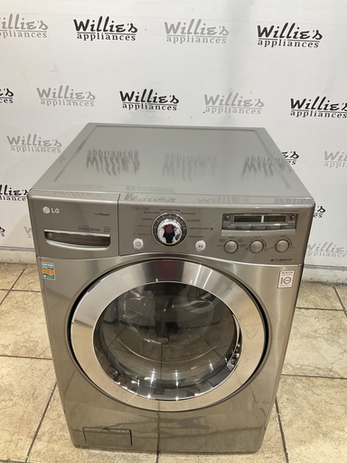 [104161] Lg Used Washer Front-load 27inches (Grey) 