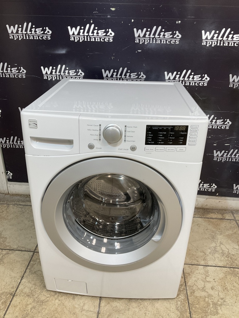 Kenmore Used Washer Front-load 27inches (White) 