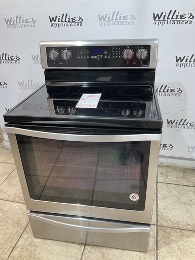 [104221] Whirlpool Used Electric Stove 220volts (40/50 AMP) 30inches {no cord} 