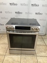 Samsung Used Electric Stove 220volts (40/50 AMP) 30inches {3 prong} (Stainless steel) 