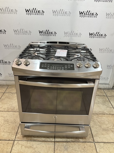 [104231] Ge Used Natural Gas Stove 30inches (Stainless Steel) 