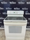 Ge Used Electric Stove 220 volts (40/50 AMP) 30inches {3 prong} (Bisque)