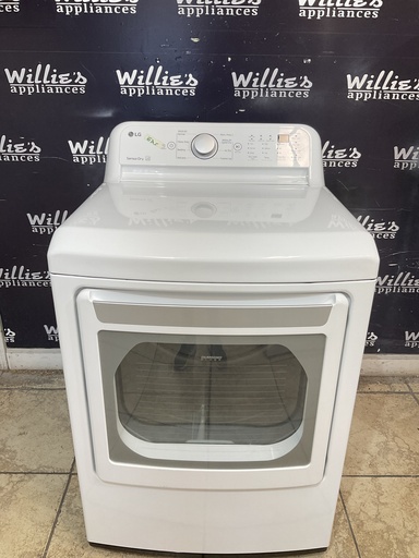 [104260] Lg Used Natural Gas Dryer 27inches (white)