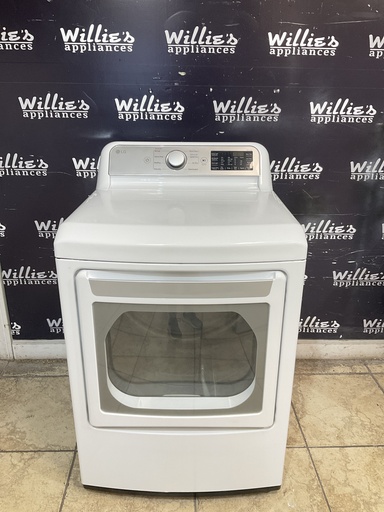 [104255] Lg Used Electric Dryer 220volts (30 AMP) 27inches {3 prong} (white) 