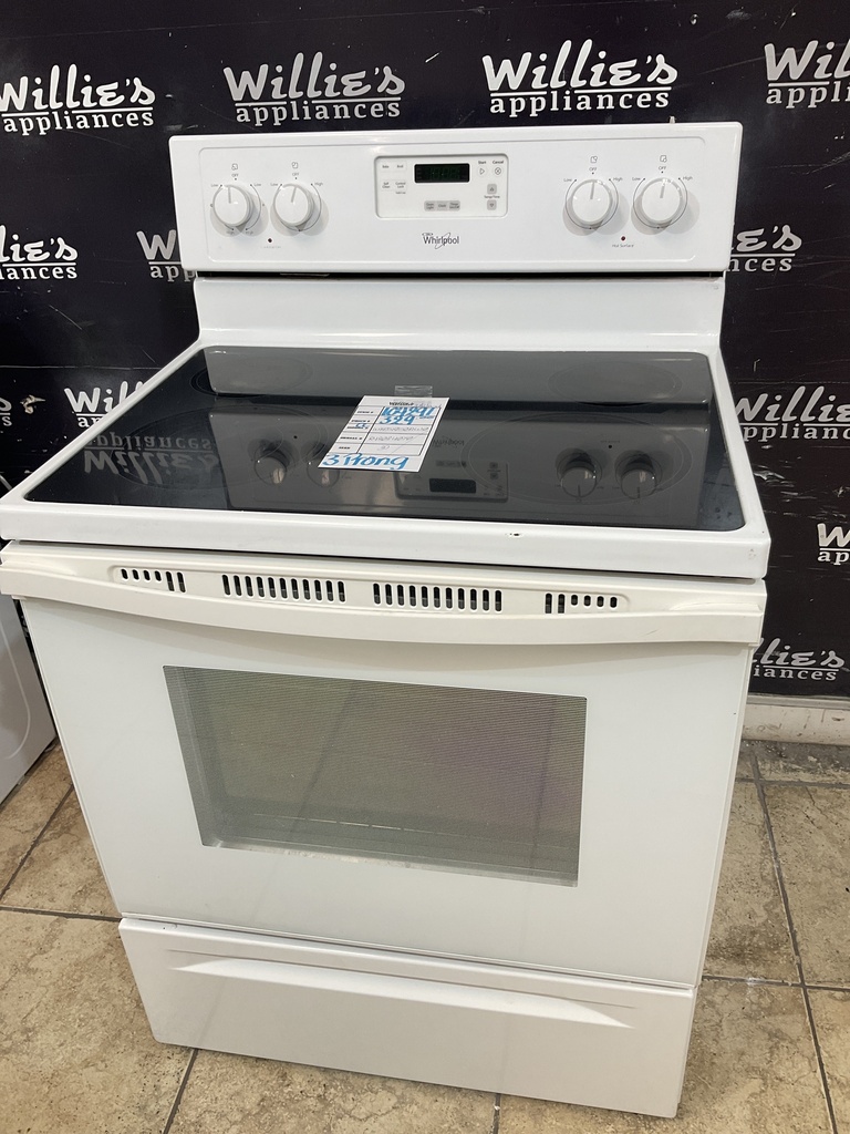 Whirlpool Used Electric Stove 220volts (40/50 AMP) 30inches 