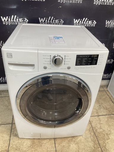[104294] Kenmore Used Washer Front-load 27inches (white) 