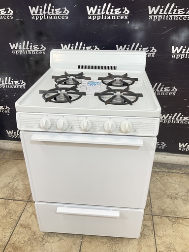 [104295] Premier Used Natural Gas Stove 24inches (White )
