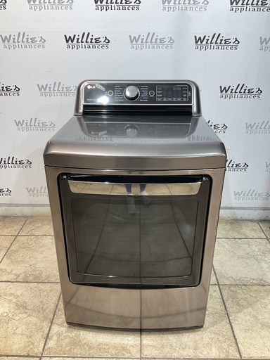 [104314] Lg Used Natural Gas Dryer 27inches (Dark Grey) 