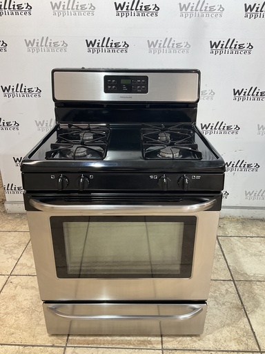 [104332] Frigidaire Used Natural Gas Stove 30inches (Stainless Steel) 