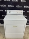 Whirlpool Used Electric Dryer 220volts (30 AMP) 29inches {3 prong} (White) 