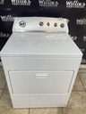 Whirlpool Used Electric Dryer 220volts (30 AMP) 29inches {3 prong} (white)