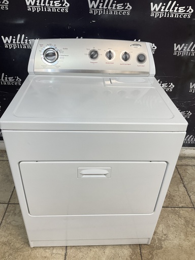[104301] Whirlpool Used Electric Dryer 220volts (30 AMP) 29inches {3 prong} (white)