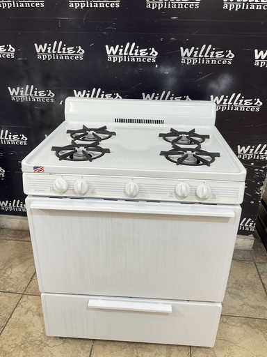 [104317] Premier Used Natural Gas Stove 30inches (White) 
