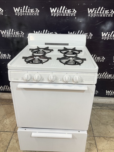 [104316] Premier Used Natural Gas Stove 24inches (white) 