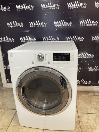 [104347] Kenmore Used Natural Gas Dryer 27inches (White) 